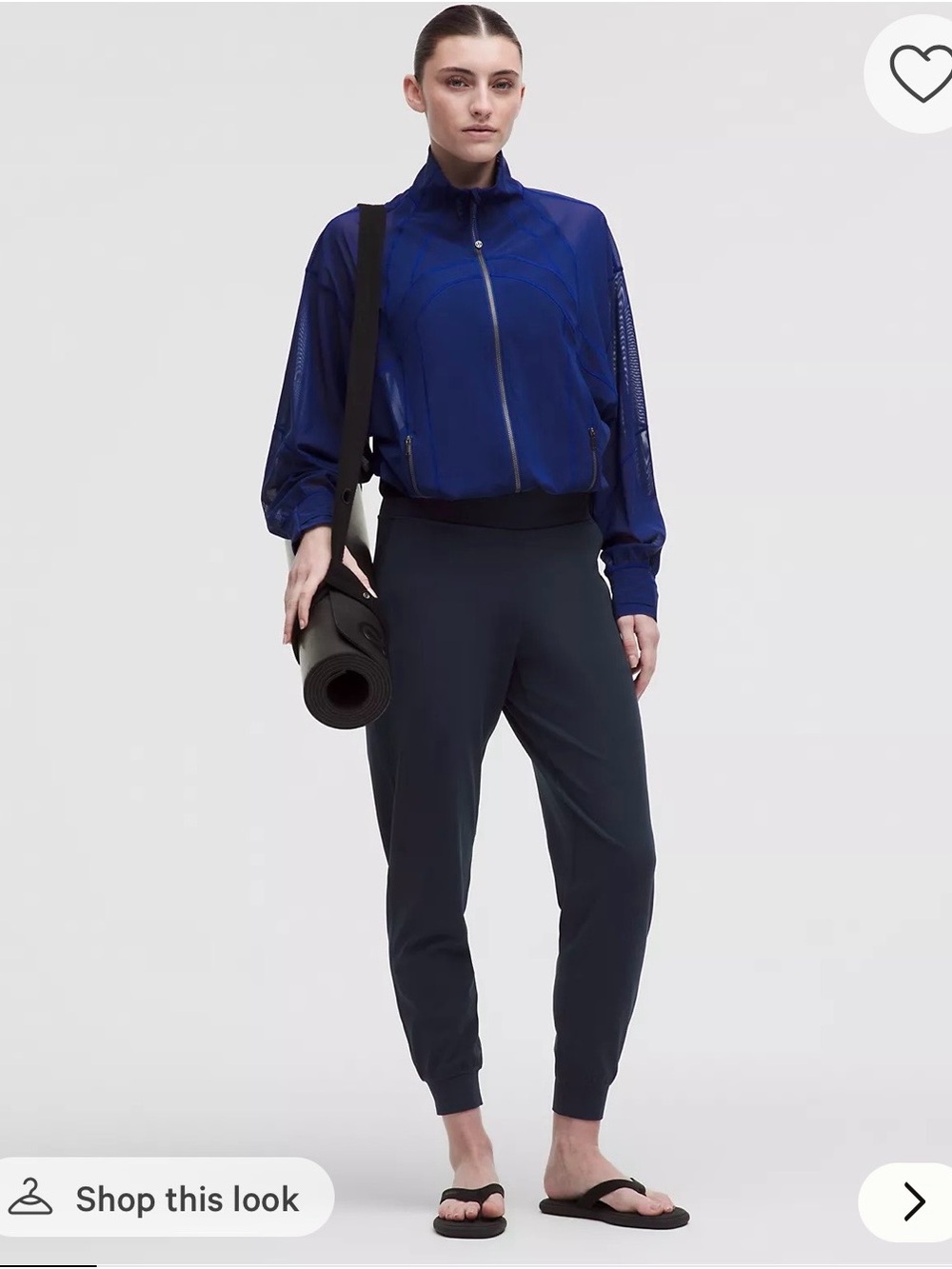 lululemon athletica Navy Blue Track Joggers